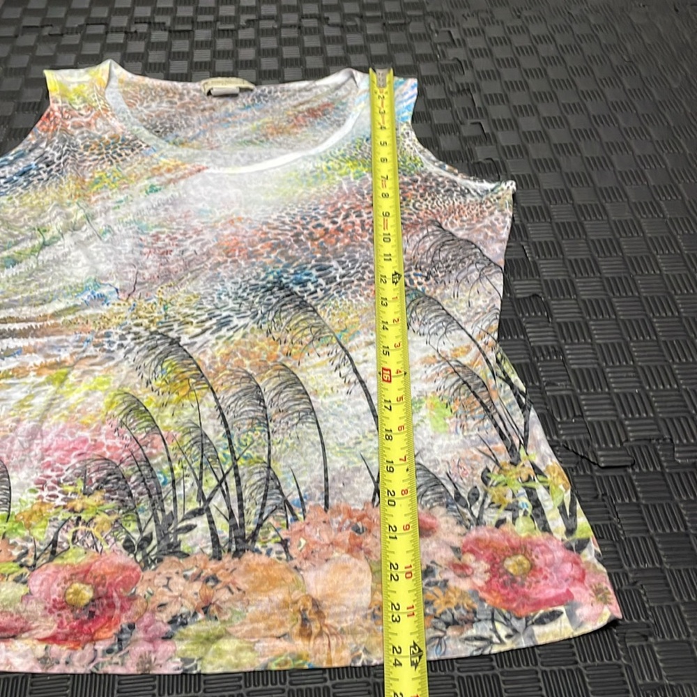 Impulse California size medium tropical sleeveless shirt - Picture 3 of 7